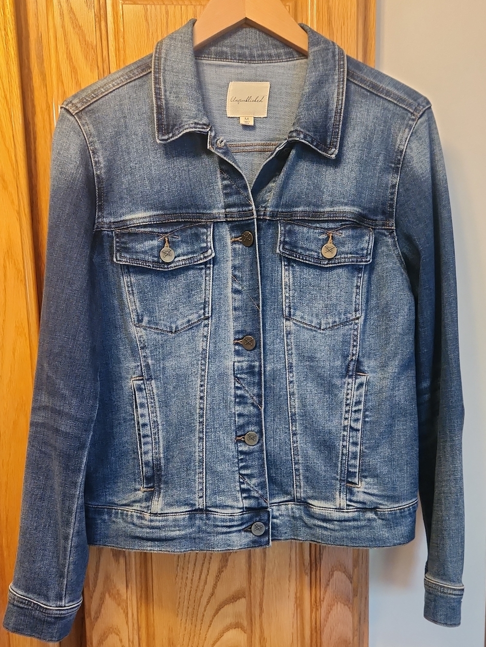 Publish Women's Faded Blue Denim Jacket